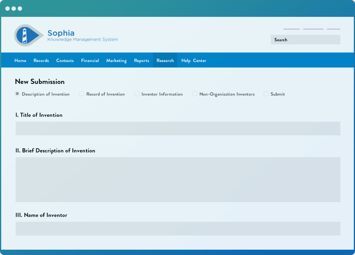 screenshot of Wellspring IP Management